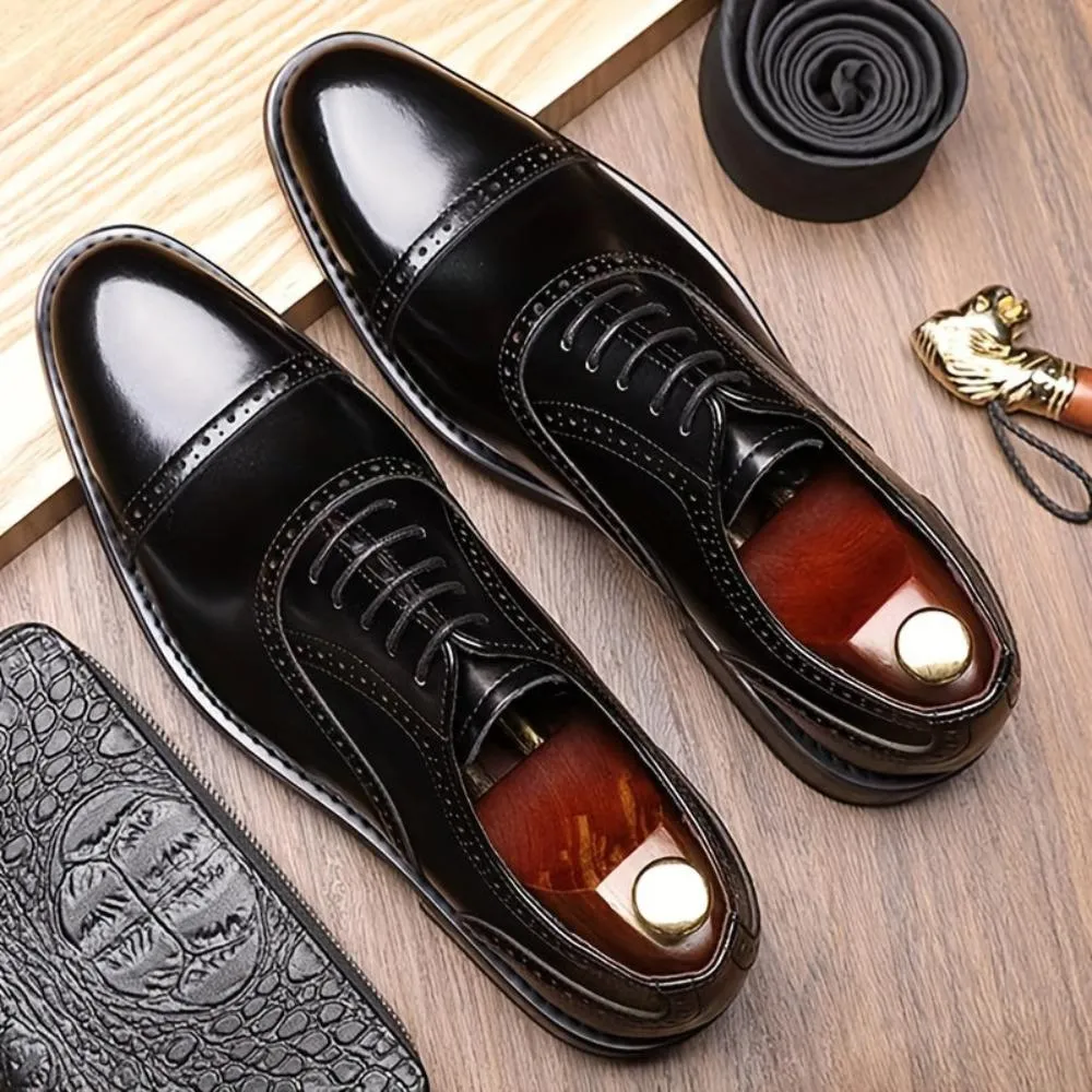 Vintrola™ - Premium Classic Cap-Toe Shoes