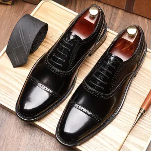 Vintrola™ - Premium Classic Cap-Toe Shoes