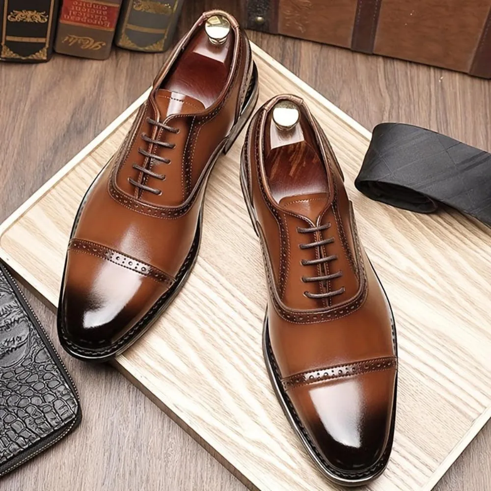 Vintrola™ - Premium Classic Cap-Toe Shoes