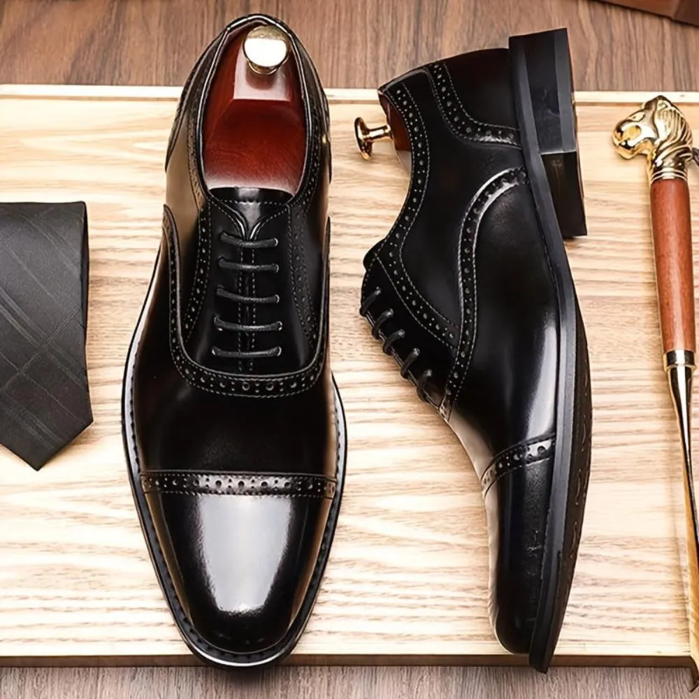 Vintrola™ - Premium Classic Cap-Toe Shoes