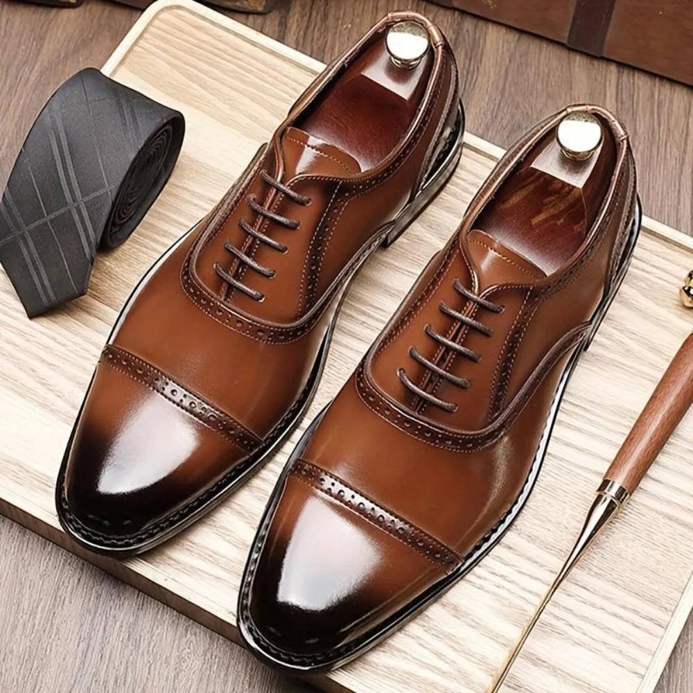 Vintrola™ - Premium Classic Cap-Toe Shoes
