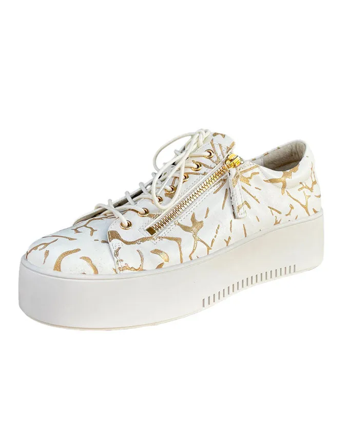 Wolfies Sneaker Almond & Gold