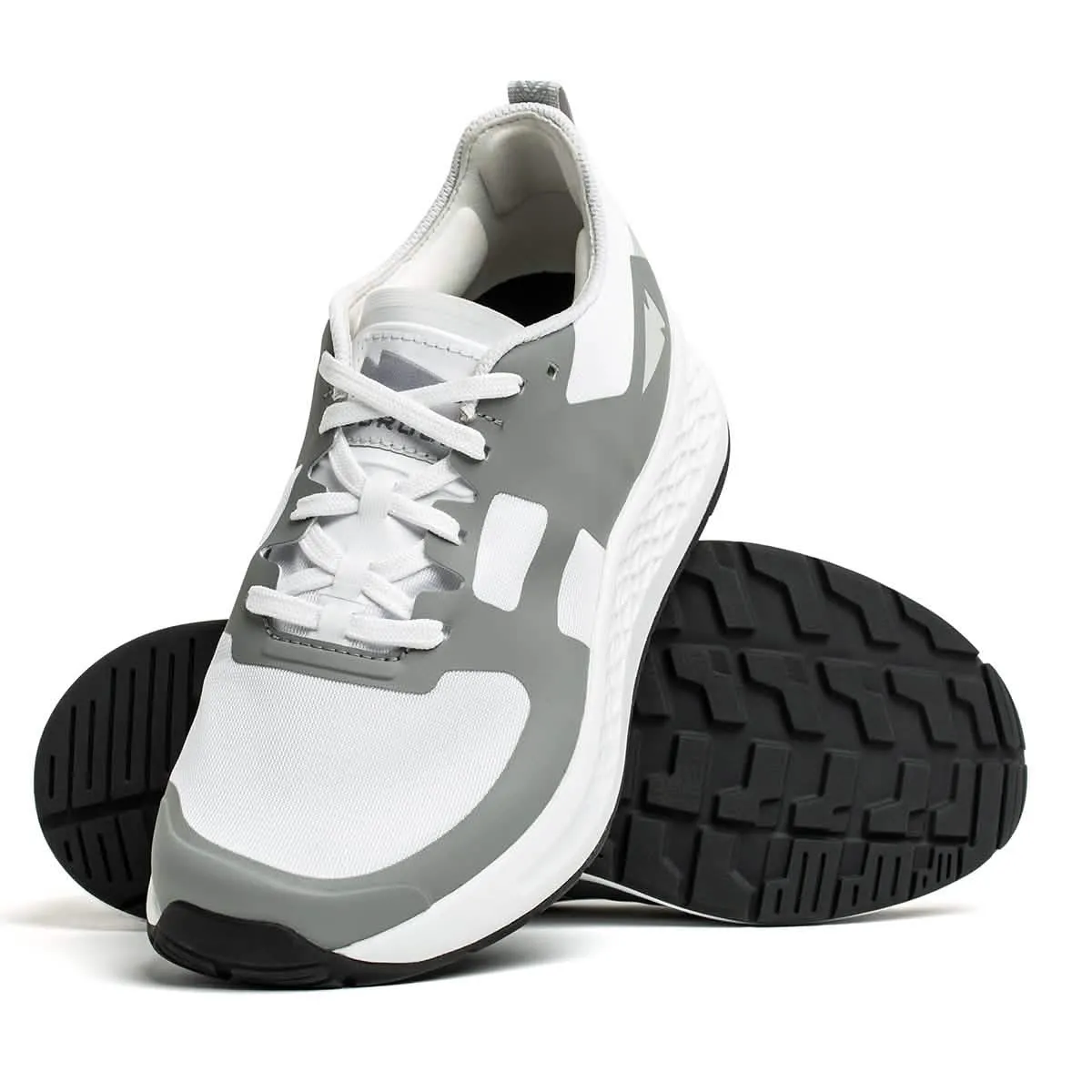 Women's Rough Runners - White   Speed Grey   Raven