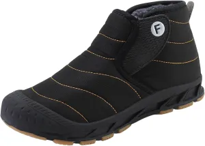 Yanzhenglip Winter Wide Toe Barefoot Hiking Shoes Boots, Non-Slip Waterproof Outdoor Running Boots Snow Boots