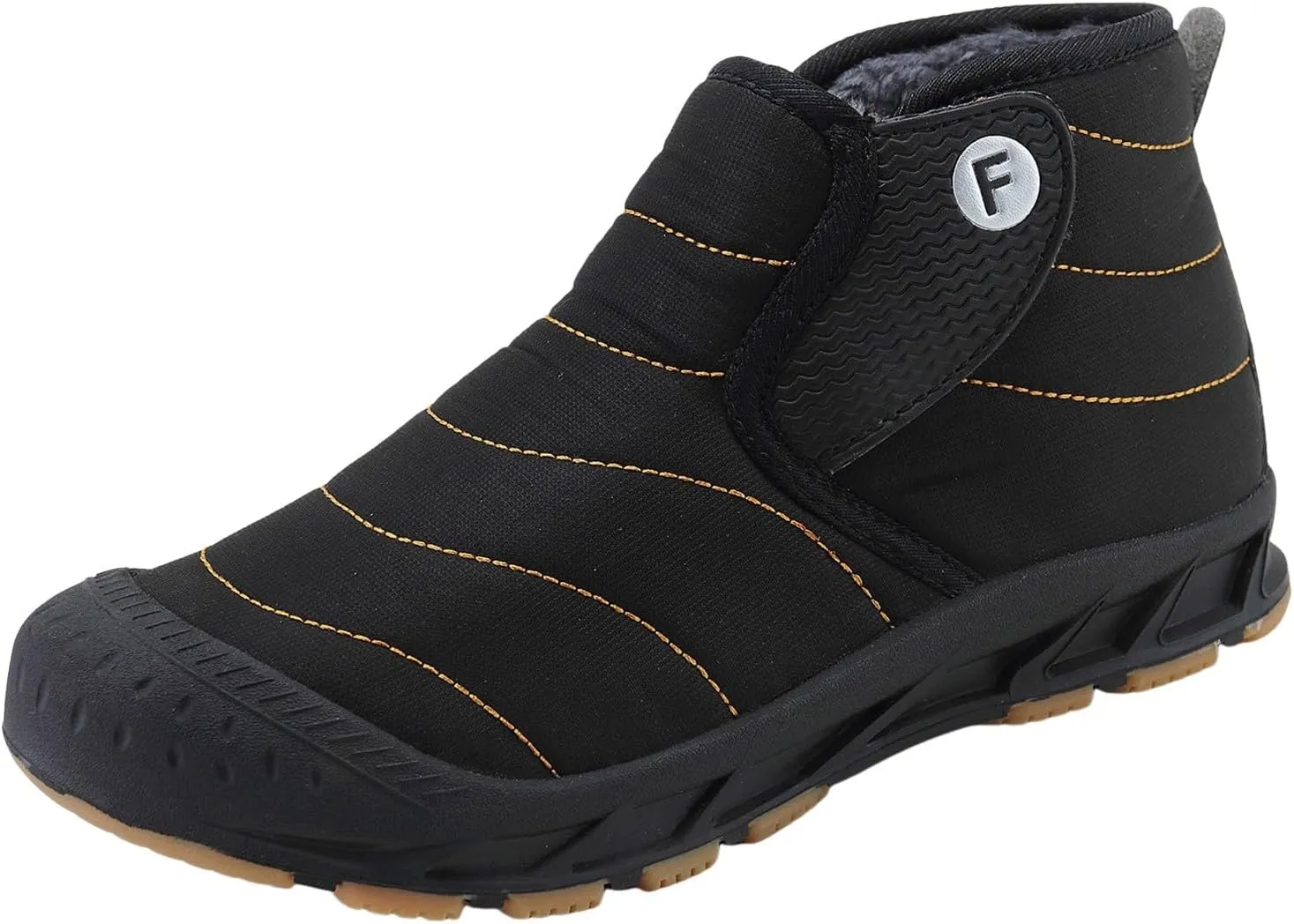 Yanzhenglip Winter Wide Toe Barefoot Hiking Shoes Boots, Non-Slip Waterproof Outdoor Running Boots Snow Boots
